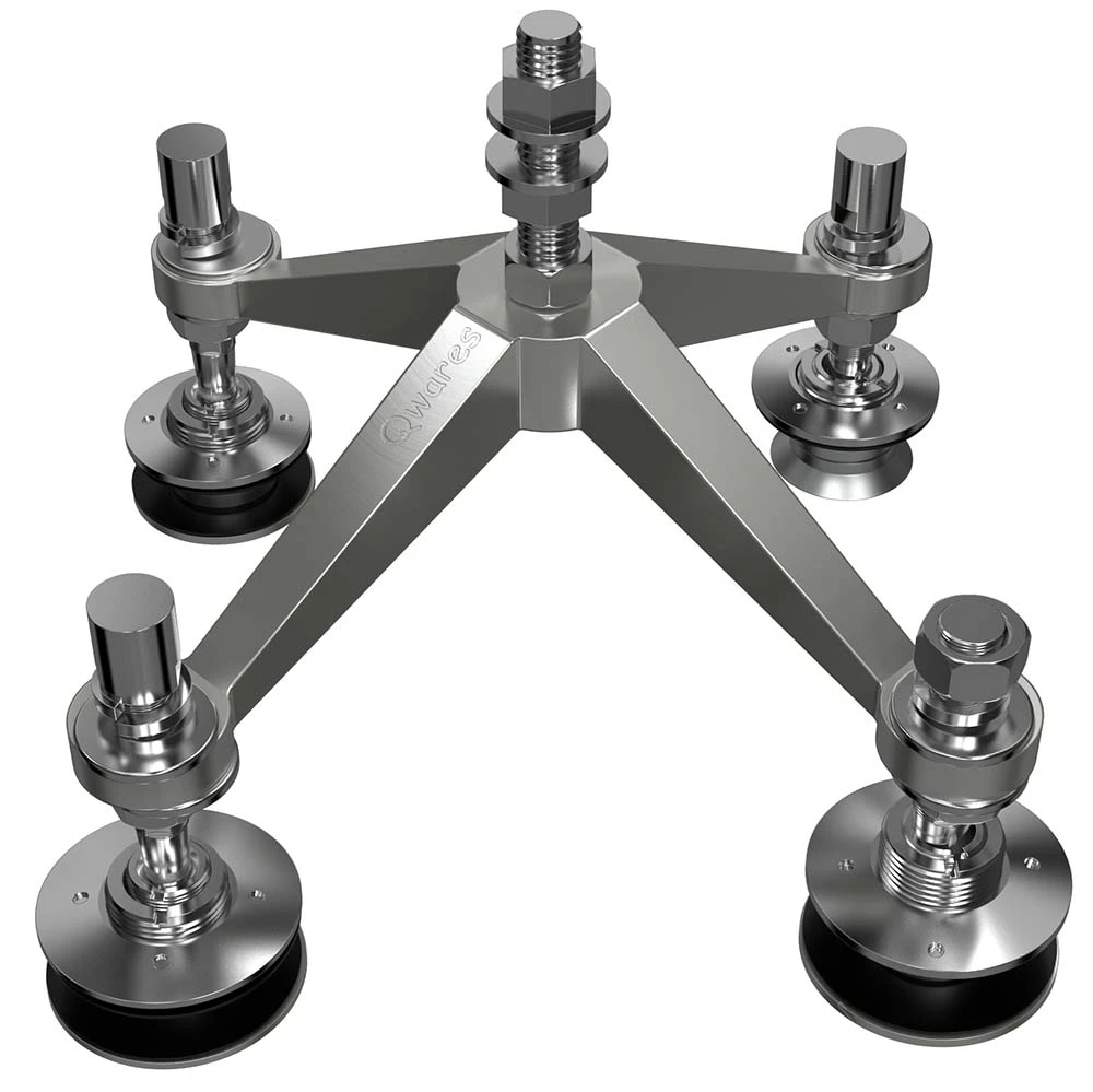 200mm hevy duty stainless steel glass spider fitting