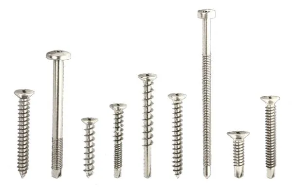 Plastic Window Screws - PVC_UPVC Non-Cracking Fasteners