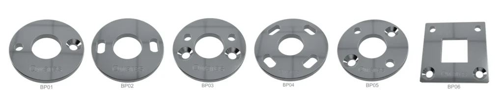 Stainless Steel Handrail Base Plates BP01-06