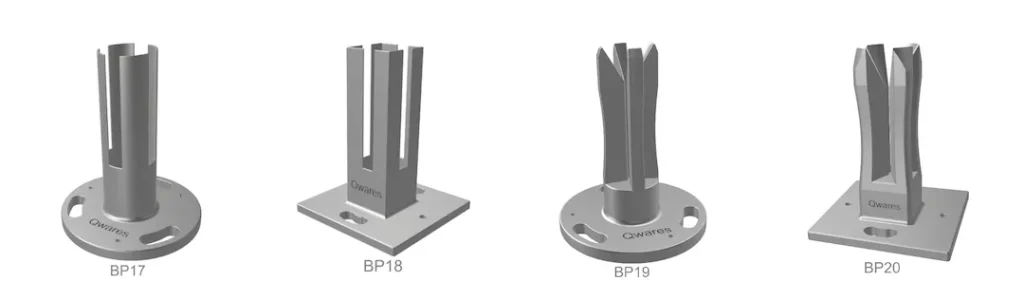 Stainless Steel Handrail Base Plates BP17-20