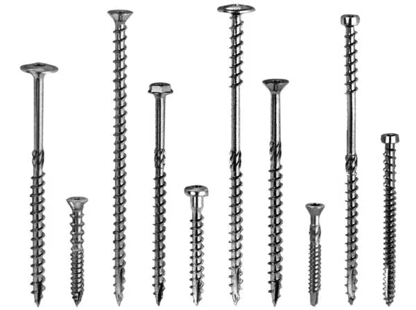 Wooden Door Screws - Anti-Split Rust-Proof Design